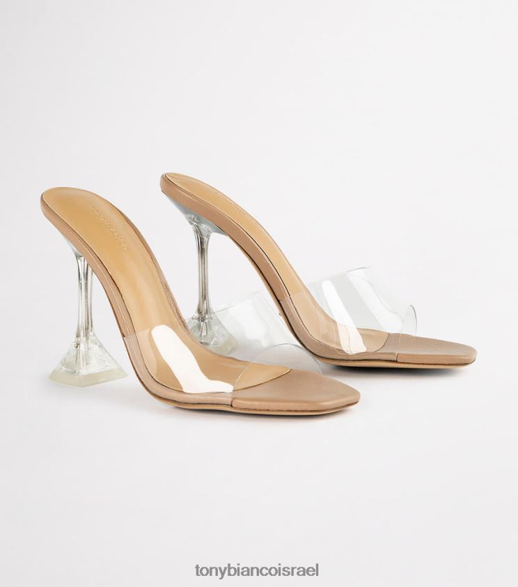 נעלי עקב | נשים ויניליט שקוף/נאפה לעור Tony Bianco נעלי עקב של serri 8BNR8T94